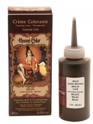 Henné crème colorante Brun 90ml