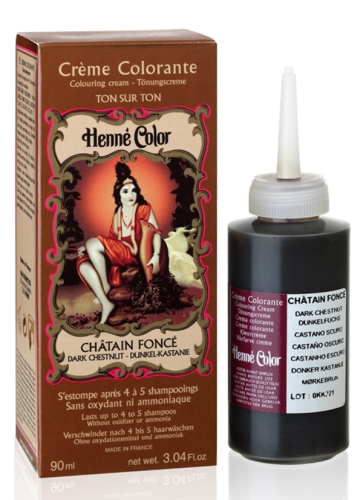 Henné crème col. Châtain Foncé 90ml