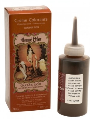 Henné crème col. Châtain doré 90ml